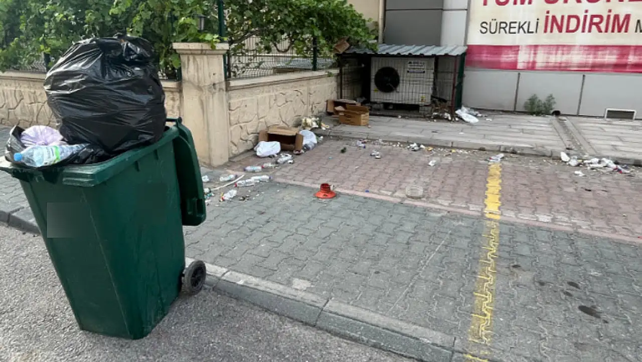 Talas'ta istenmeyen görüntü – Mahalleli çileden çıktı