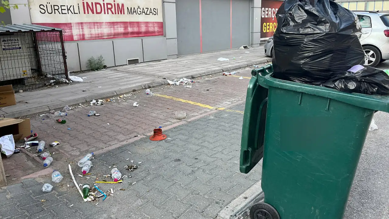 Talas'ta istenmeyen görüntü – Mahalleli çileden çıktı