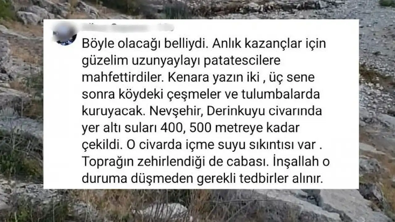 Kayseri'de endişelendiren görüntü! Vatandaş gördüğüne inanamadı, tepkiler çığ gibi