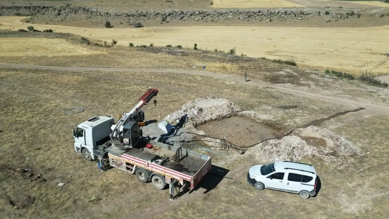 Kayseri Büyükşehir'den kırsala kesintisiz içme suyu!