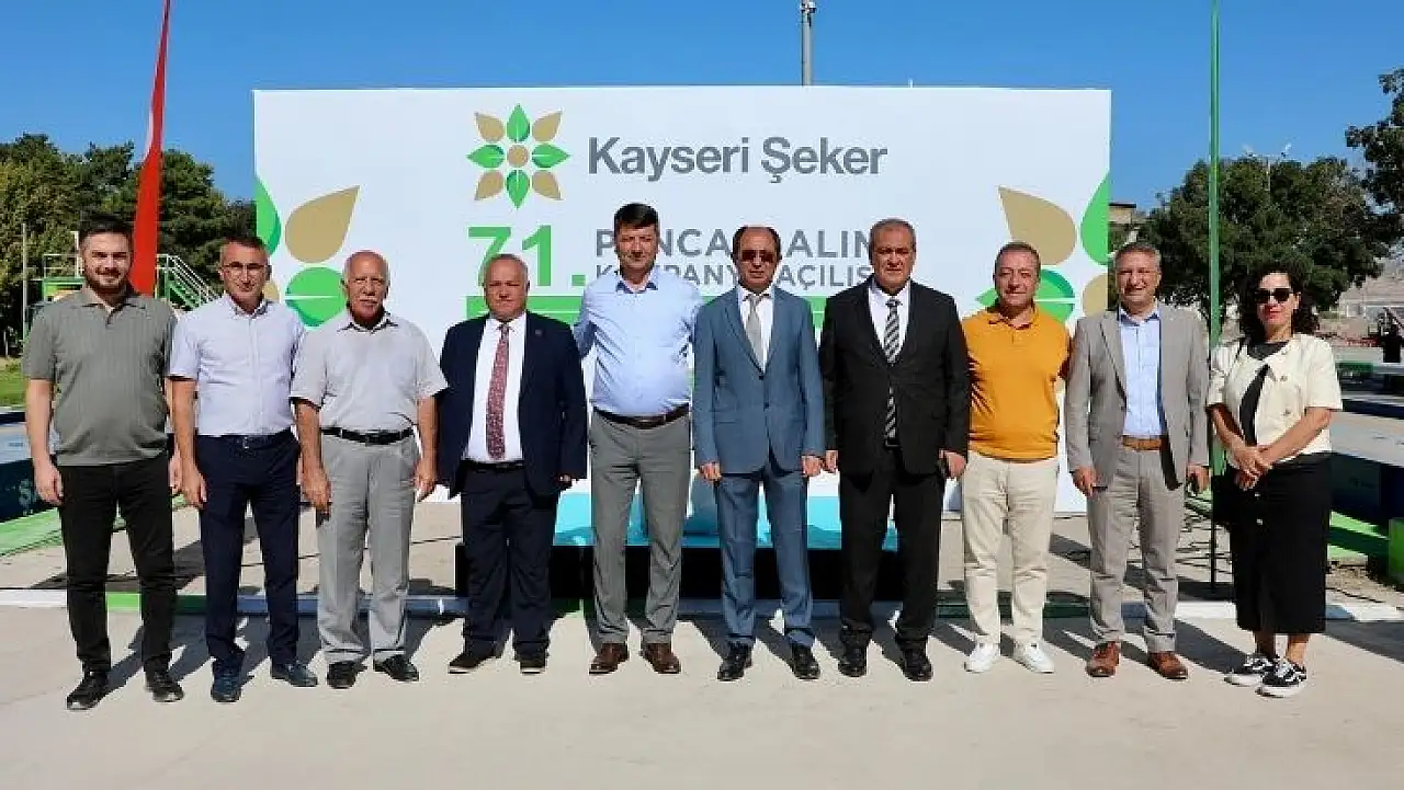 Sezonun ilk pancarları fabrikaya girdi: Kayseri Şeker'de hasat coşkusu