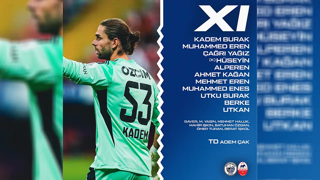 Erciyes 38 FK'nın ilk 11'i belli oldu! Adem Çak'tan sürpriz var mı?