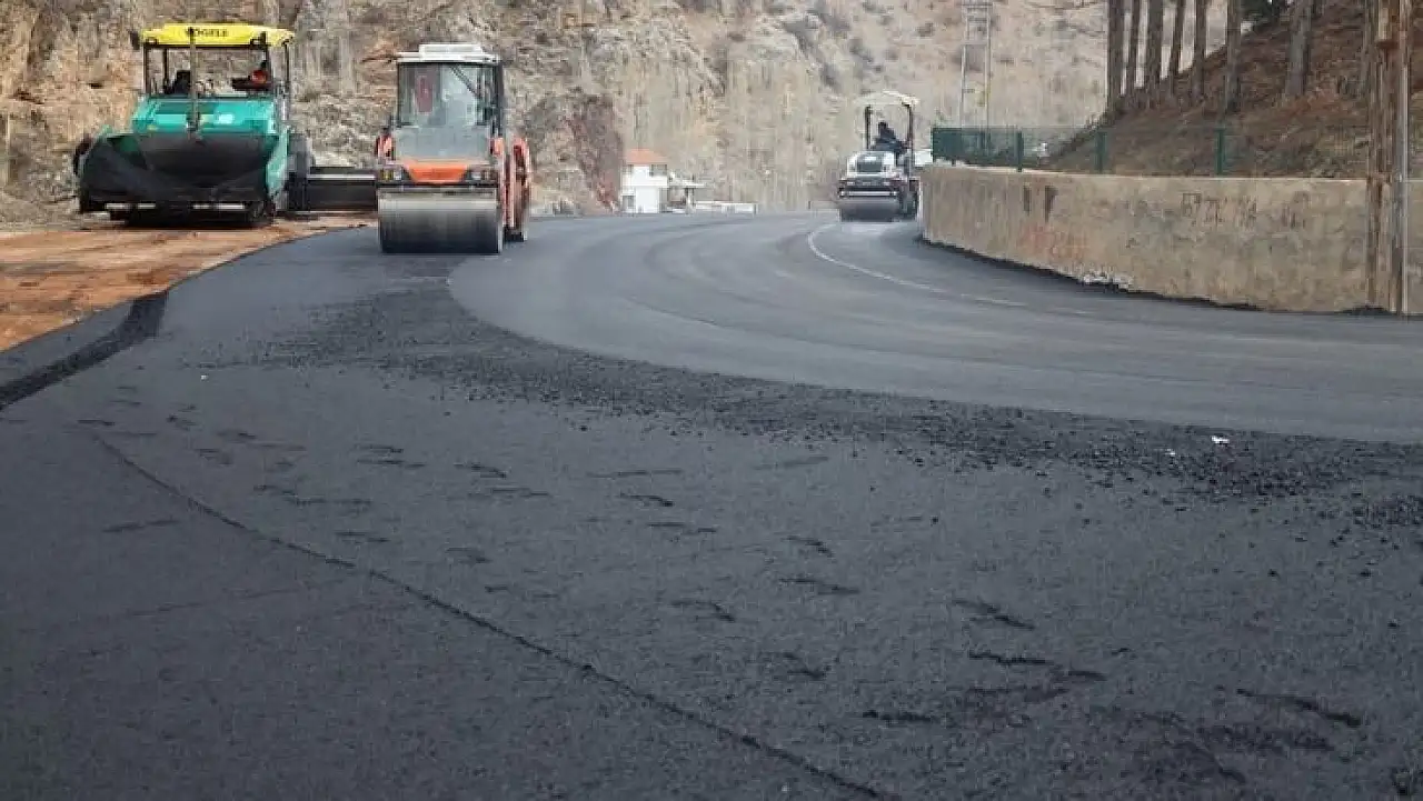 Yahyalı'da büyük değişim! Yeni yol çalışması tamamlandı