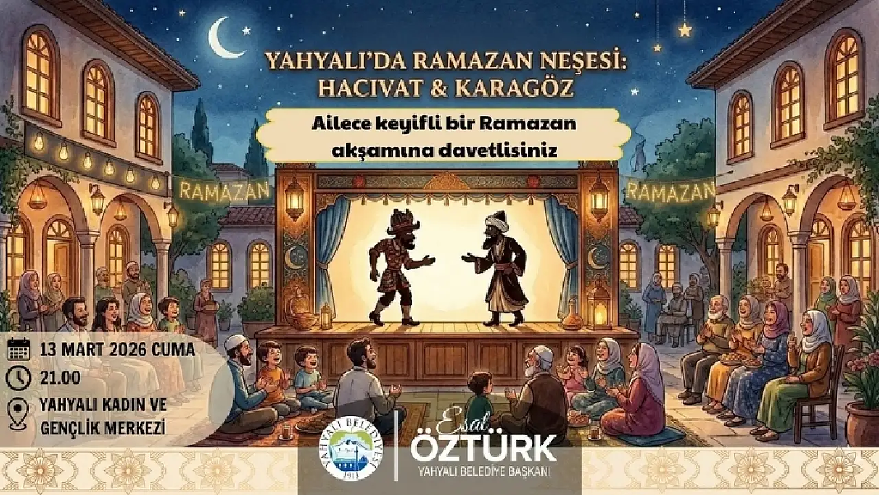 Yahyalı'da Ramazan şenliği: Hacivat ve Karagöz sahne alacak