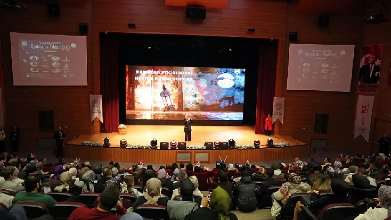 Talas Belediyesi'nden dolu dolu Ramazan programı