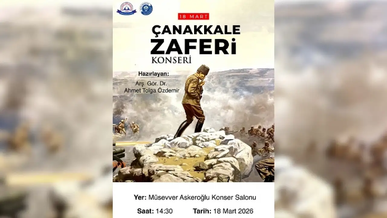 Kayseri'de 18 Mart'a özel anlamlı konser