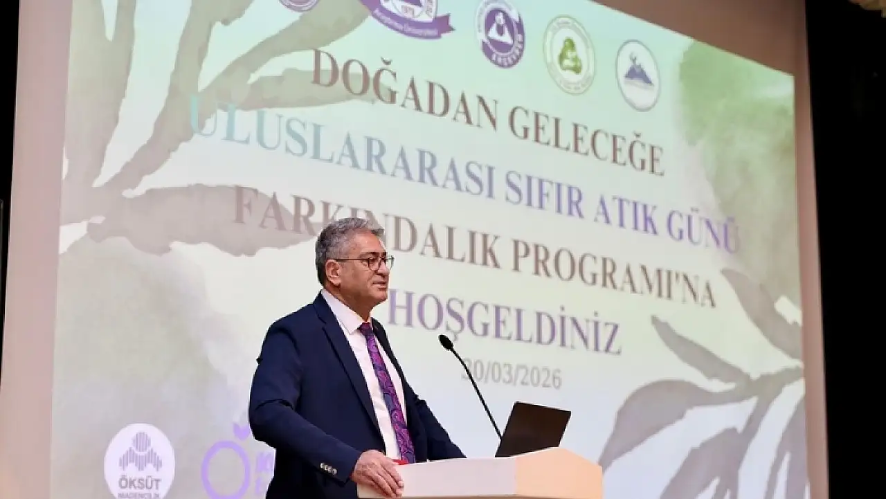 ERÜ'de sıfır atık farkındalığı etkinliği düzenlendi