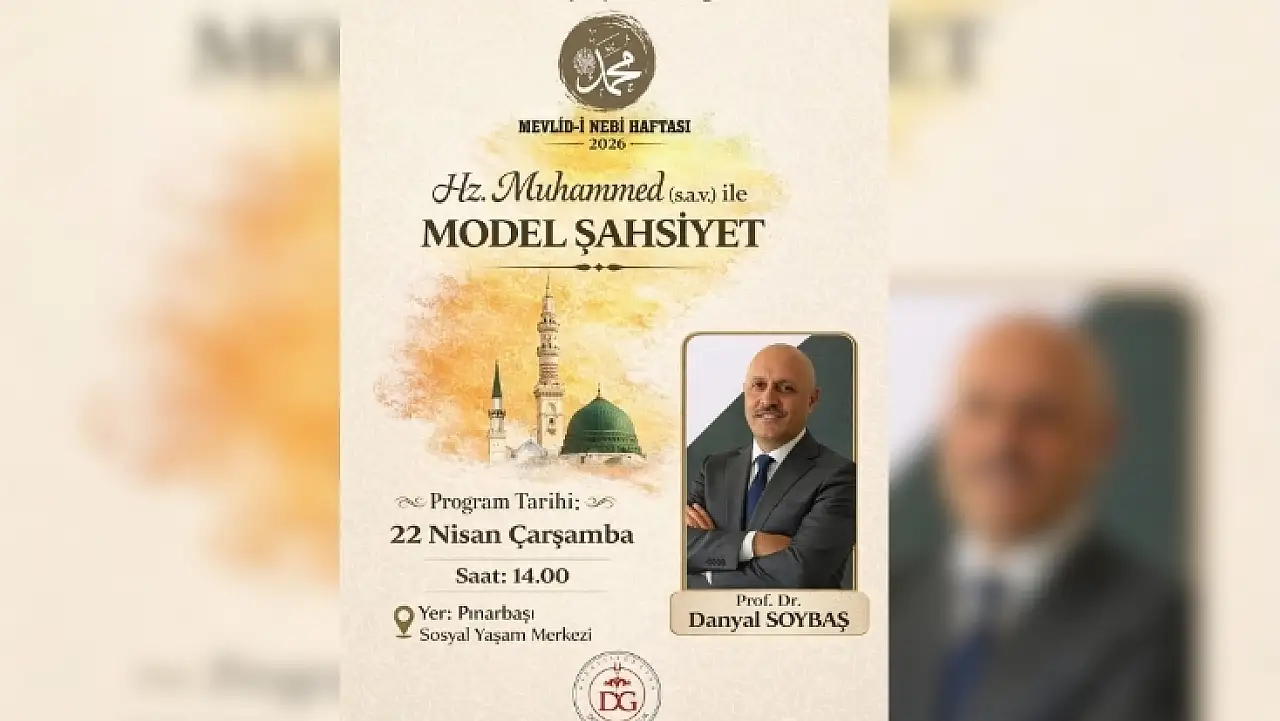 Kayseri'nin o ilçesinde Mevlid-i Nebi Haftası'nda anlamlı buluşma