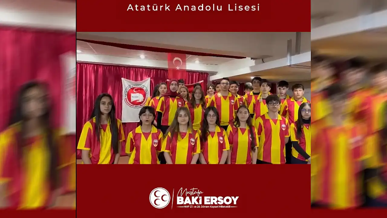 Baki Ersoy'dan gençlere Kayserispor mirası!