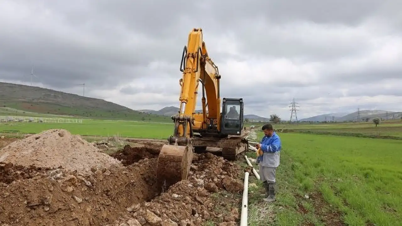 Su sıkıntısı tarih olacak: Kayseri Yahyalı'da 5 mahalleye yeni hat