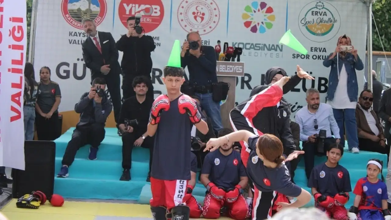 Kayseri'de ERVA ailesi büyüyor! 68'inci spor okulu açıldı