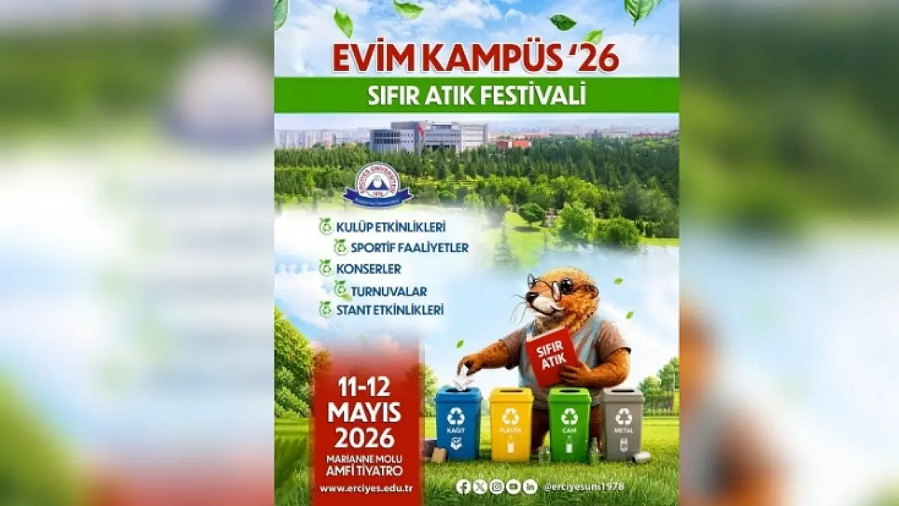 ERÜ'de festival heyecanı! Kampüs bu tarihlerde renklenecek...