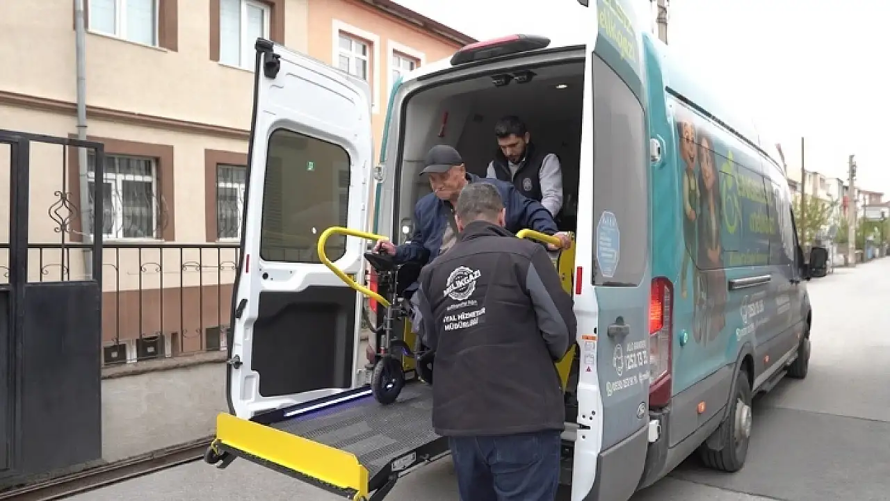 Melikgazi'den engellilere büyük destek!