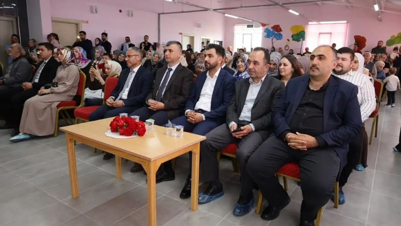 Yahyalı'da Kur'an'a geçen minikler için özel tören düzenlendi