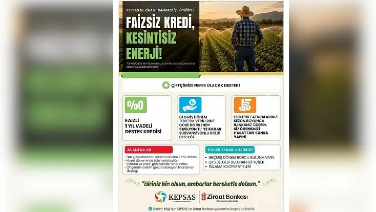 Kayseri'de tarihi karar: Çiftçinin elektriği borçtan dolayı kesilmeyecek!