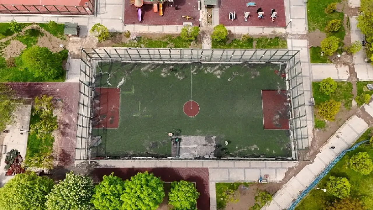 Kayseri'de dev park dönüşümü: Mimarsinan Parkı modern görünüme kavuşuyor