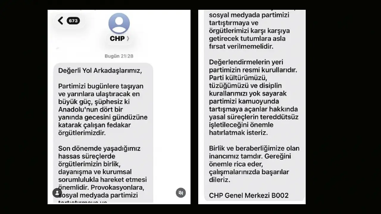 CHP'de tansiyon yükseldi: Kayseri İl Başkanı'ndan peş peşe sert sözler