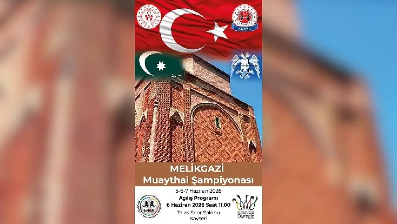 Melikgazi Muaythai Şampiyonası için geri sayım başladı