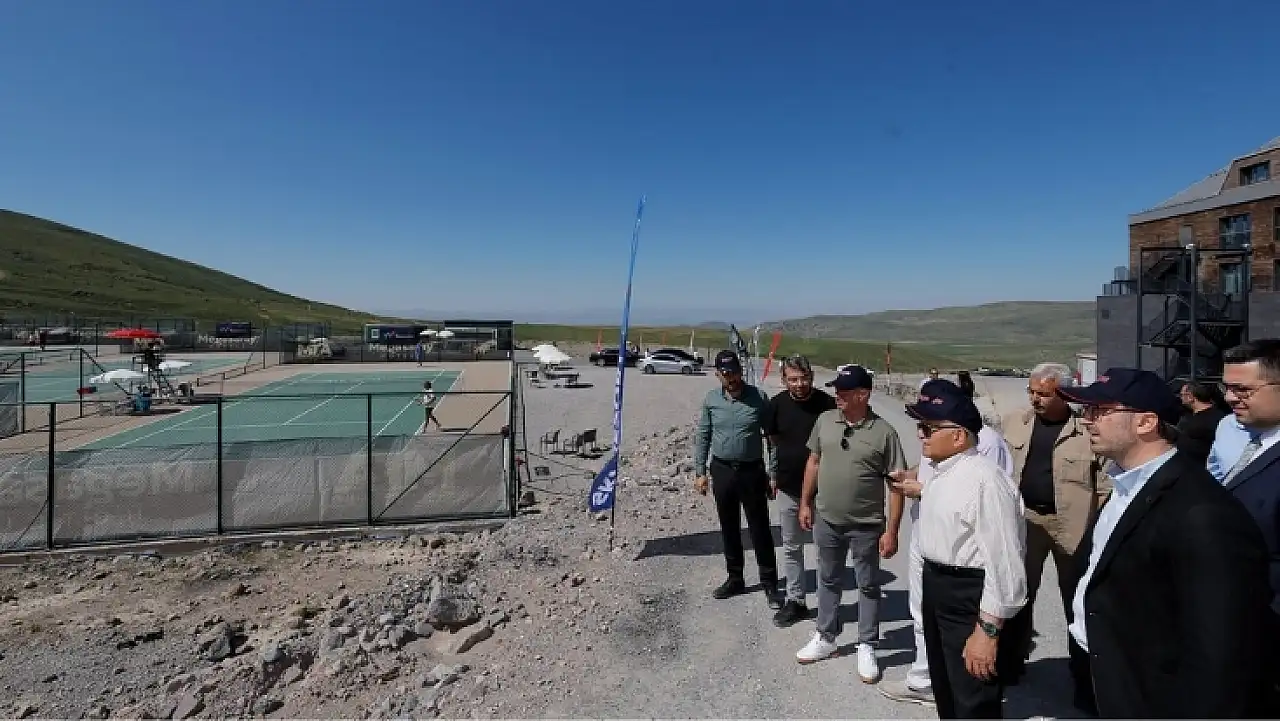 Erciyes'te Dünya Tenis Turu: 52 ülke, 1000 sporcu…