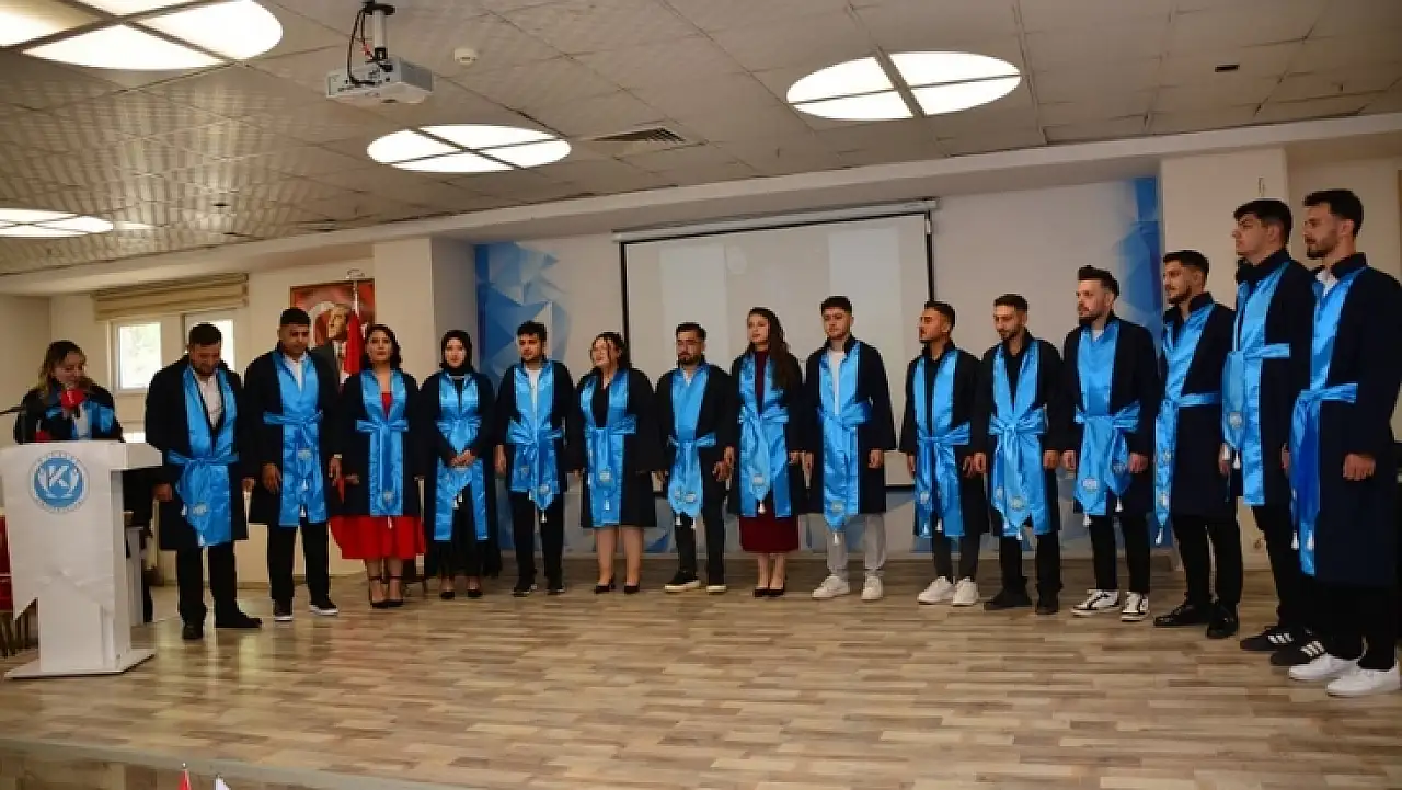 Yahyalı'da mezuniyet coşkusu! Geleceğin enerji uzmanları diplomalarını aldı