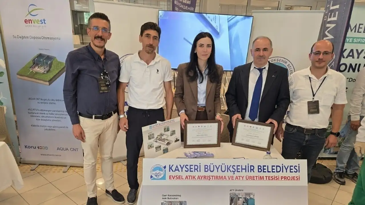 Kayseri Büyükşehir'in çevre hamlesi karşılık buldu! Dikkat çeken ödül