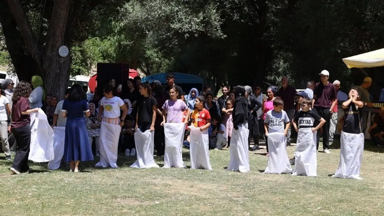 Kayseri'de yayla şenliği coşkusu! Çocuklar eğlendi, vatandaşlar akın etti