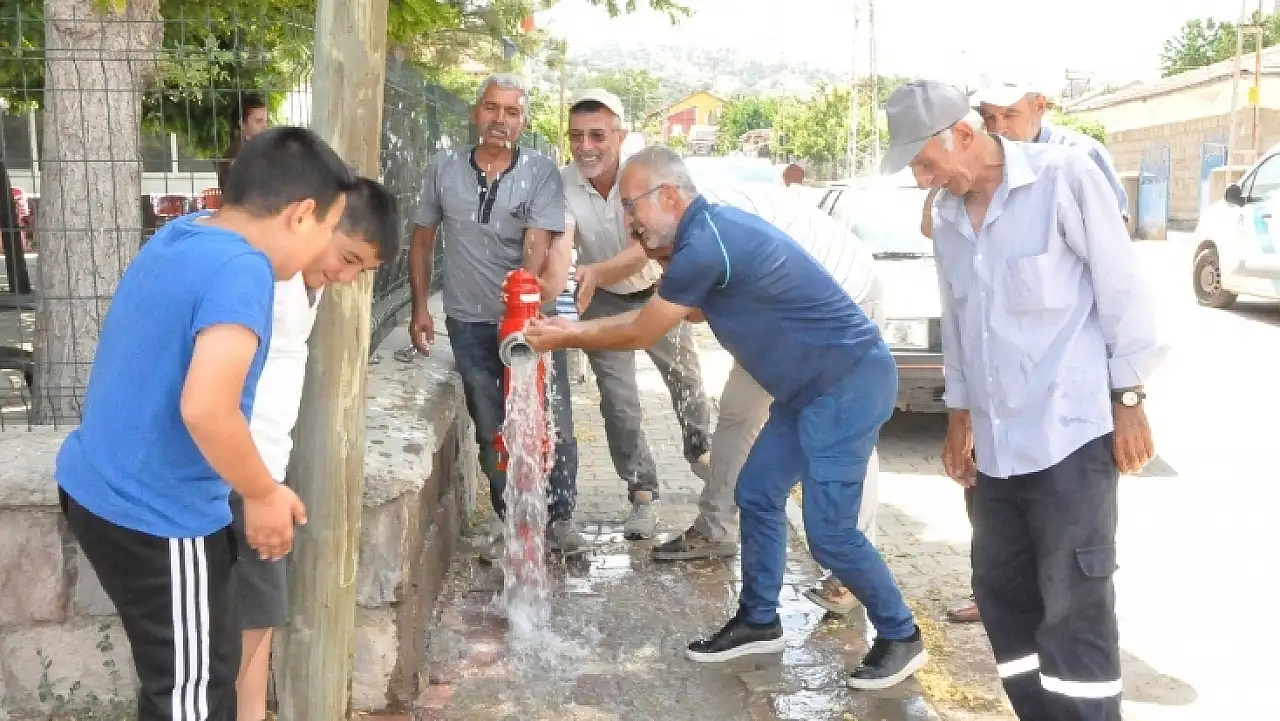 Kayseri'de 42 yıllık su hasreti sona erdi!