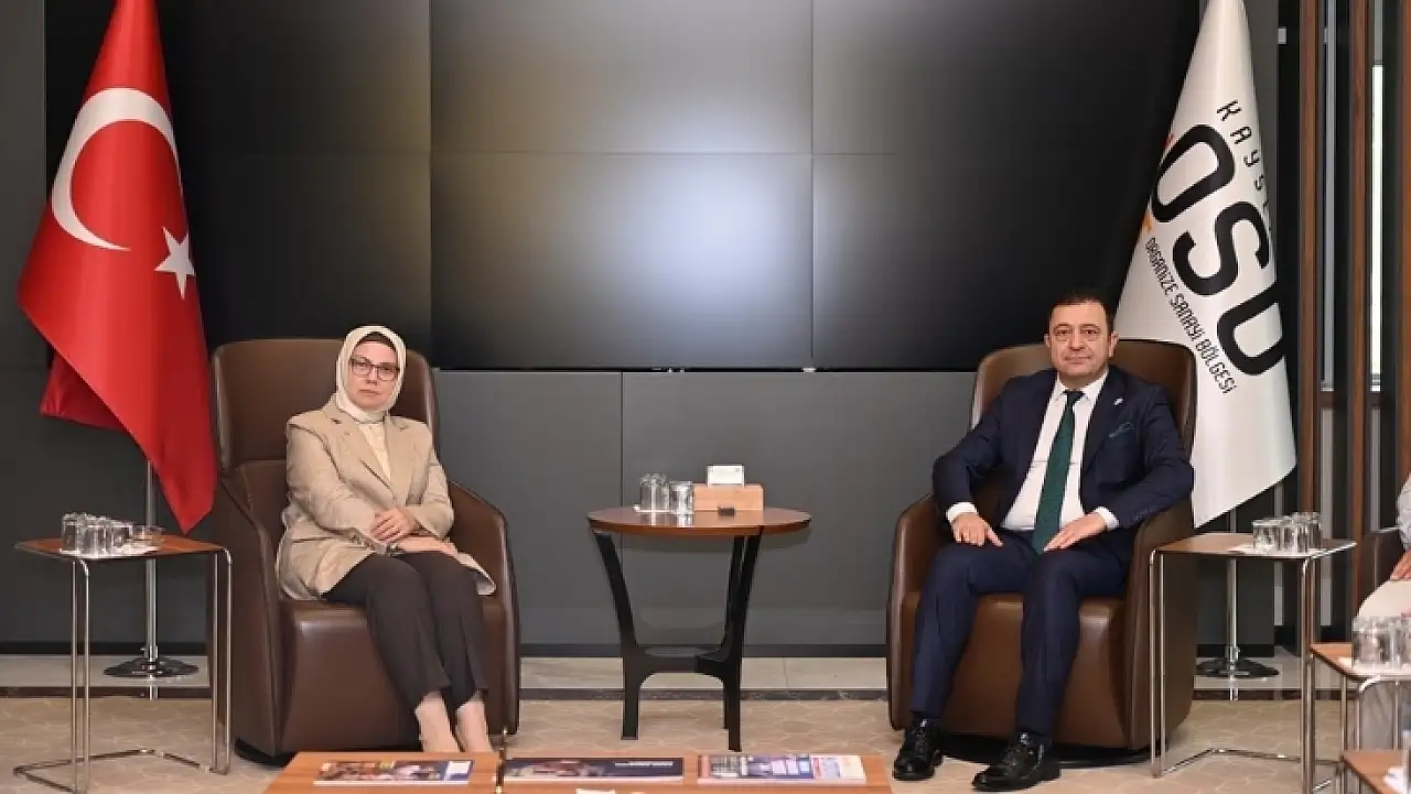 Kayseri OSB'de dikkat çeken zirve! Yeni ihracat kapısı için ilk adım