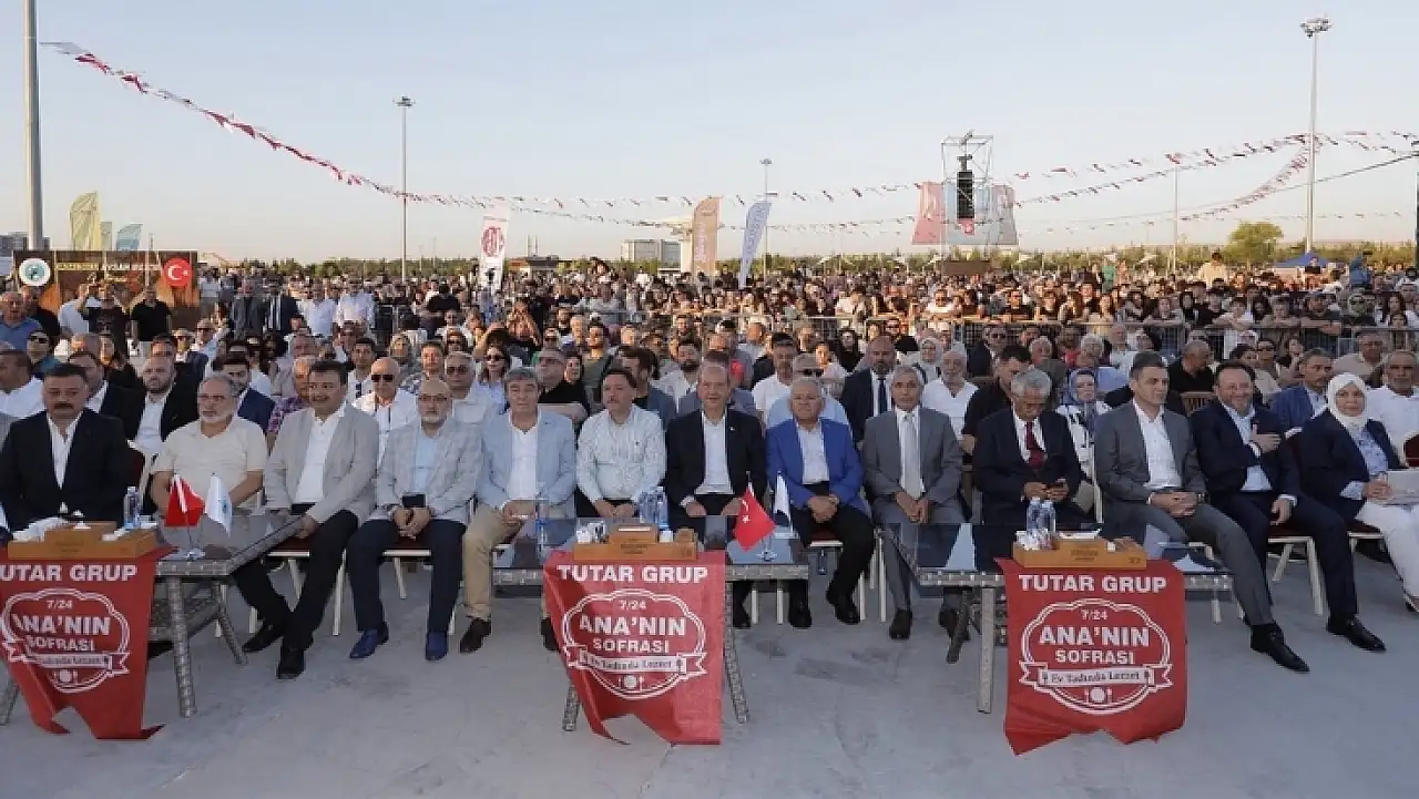 Büyükkılıç'tan Dadaloğlu Şenlikleri'nde dikkat çeken sözler: 'Olmazsa olmazımızsınız'