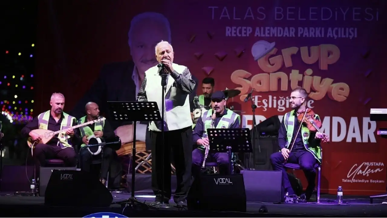 Recep Alemdar'ın adı Talas'ta yaşayacak: Park dualarla açıldı