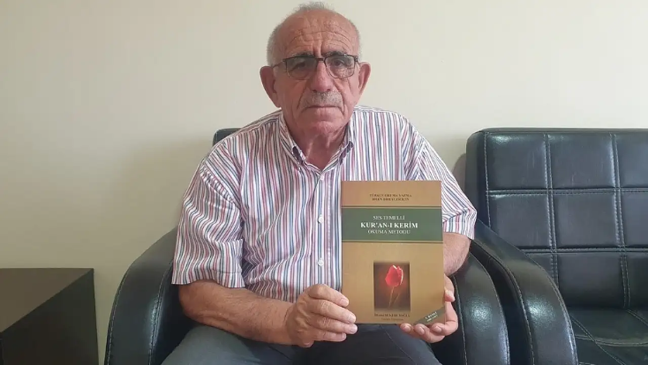 Kayserili öğretmenden 11 saatte Kur'an okuma yöntemi
