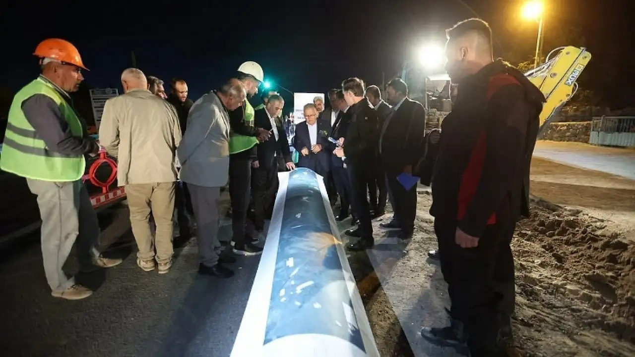 Kayseri'nin o ilçesine 351 milyon TL'lik dev yatırım! 33 kilometre sürecek