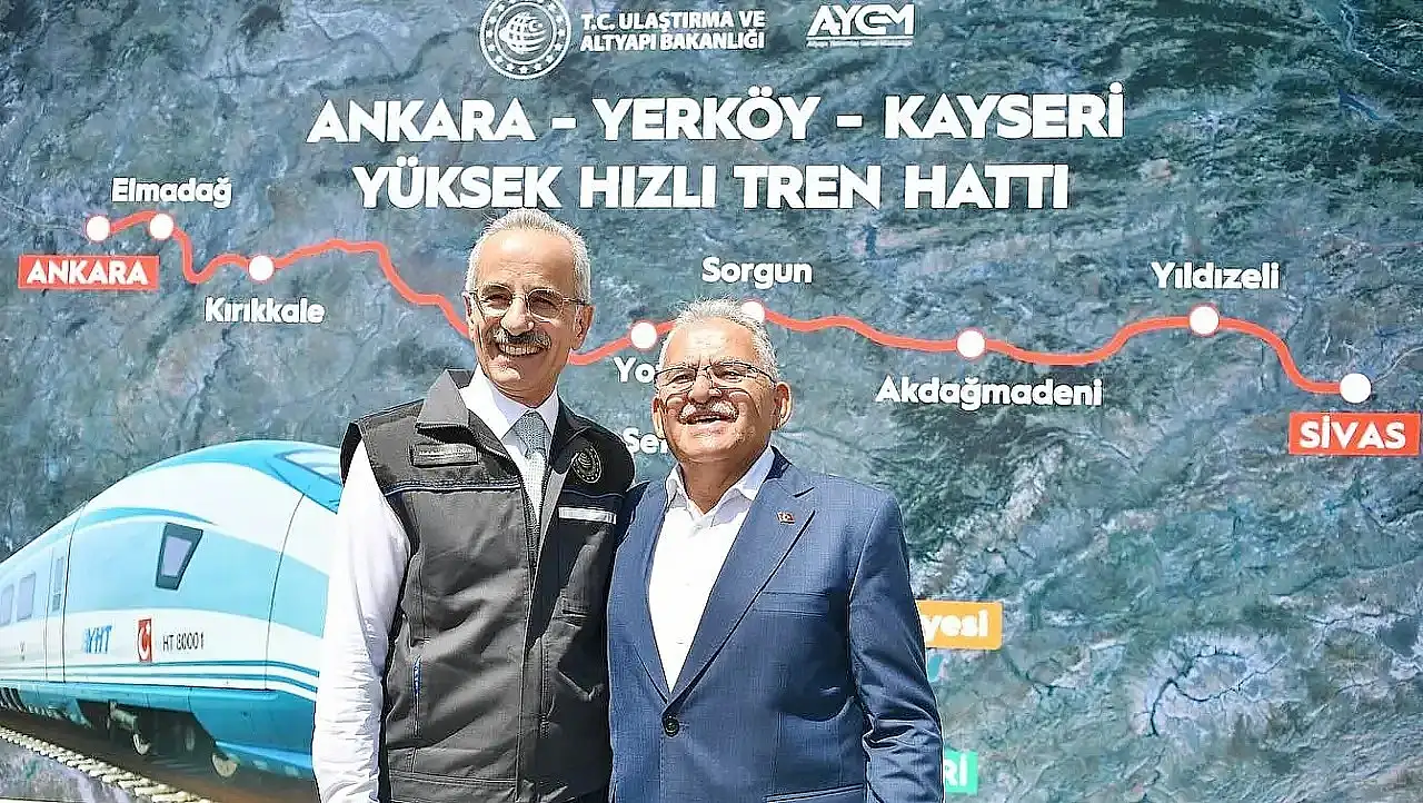 Kayseri'ye Hızlı Tren ne zaman gelecek? Son başvuru yapıldı