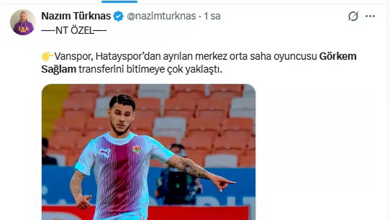 Kayserispor'un Görkem Sağlam transferinde beklenmedik gelişme!