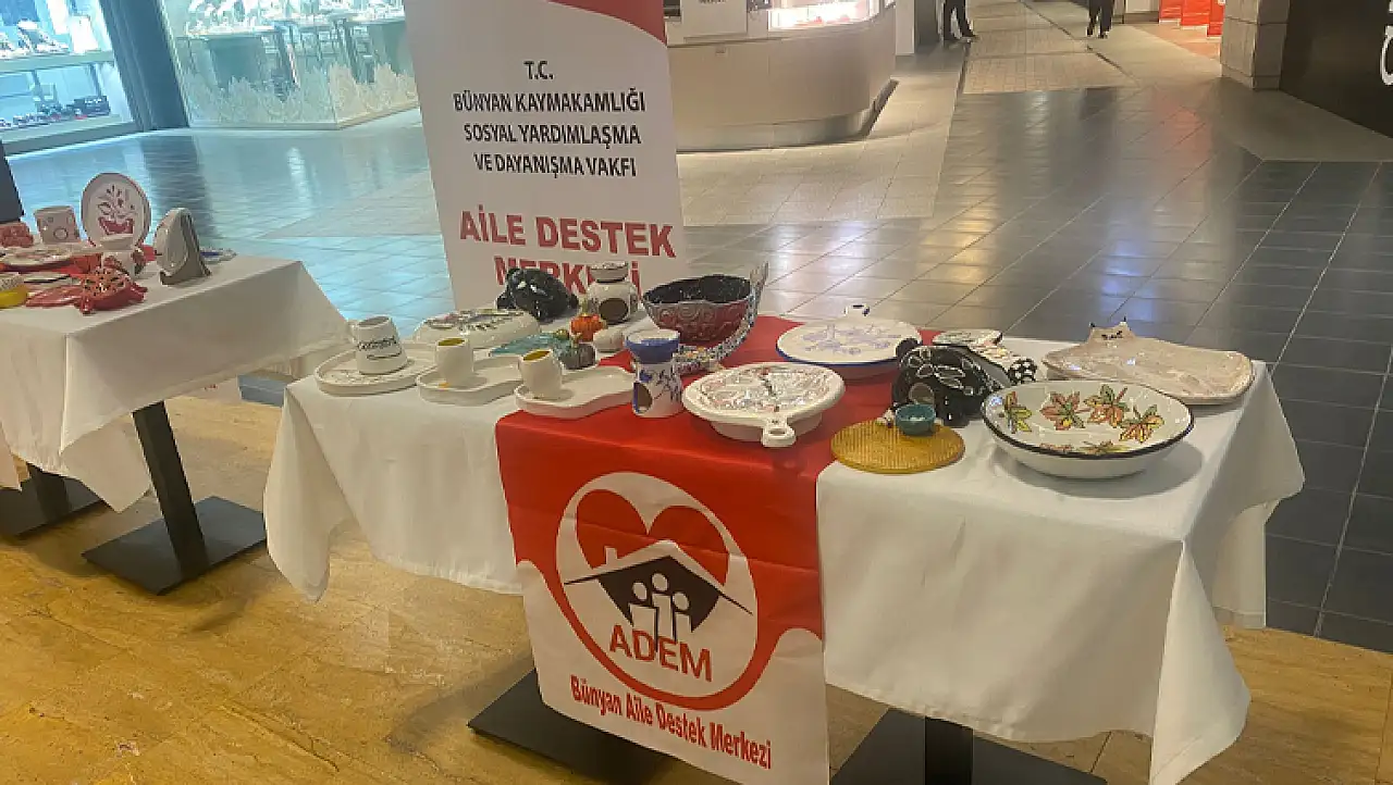 Kaymakamdan ''kadın eli''ne destek!