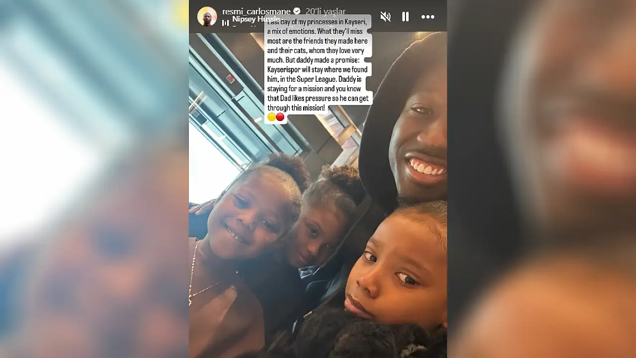 Carlos Mane Kayserispor'dan ayrılıyor! Portekizli duygusal bir mesaj paylaştı