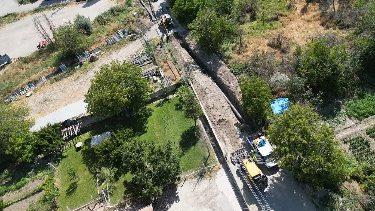 Kayseri'de bir ilçenin su altyapısı sıfırlanıyor!