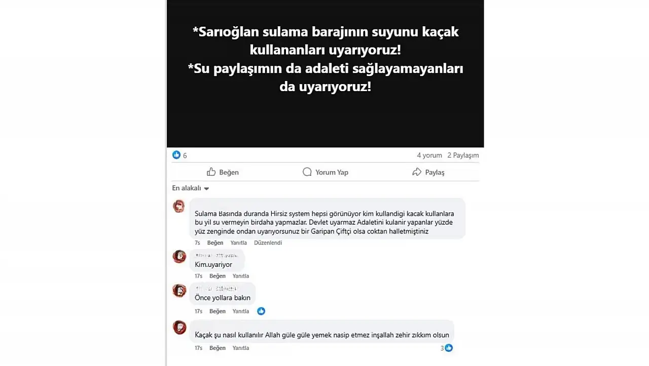 Kayseri'nin o ilçesinde kaçak su iddiası!