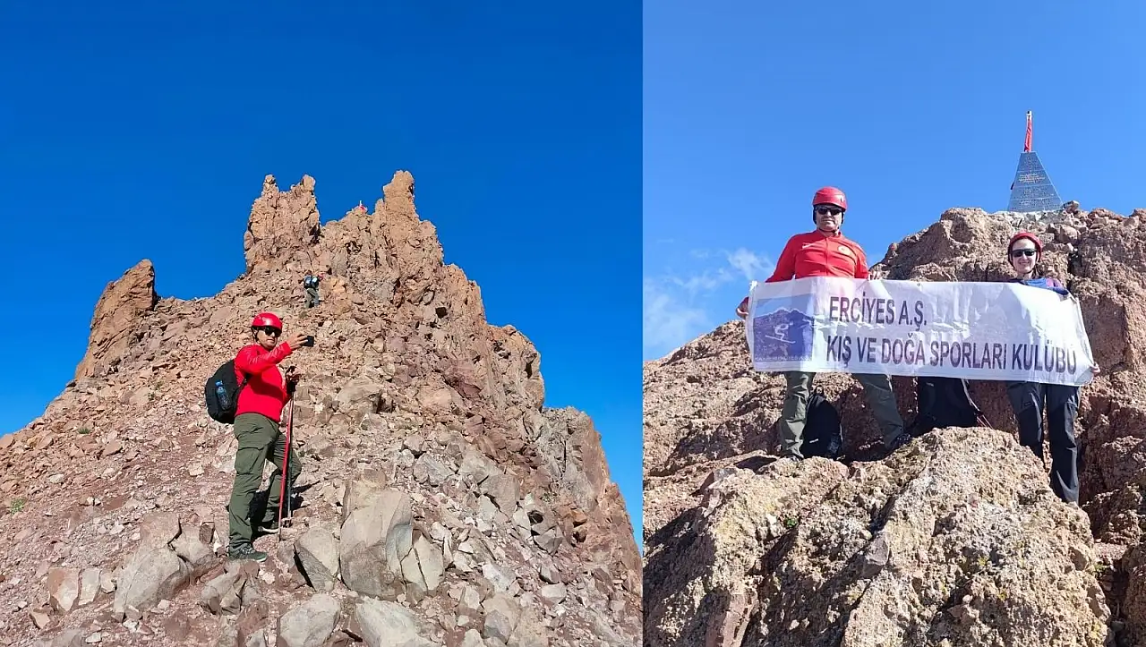 Erciyes'te macera dolu zirve yolculuğu!