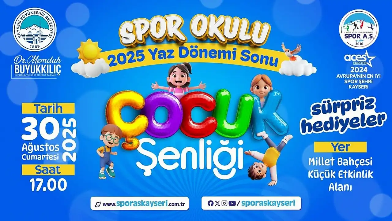 Kayseri'de şenlik var - 30 Ağutos'a plan yapmayın!