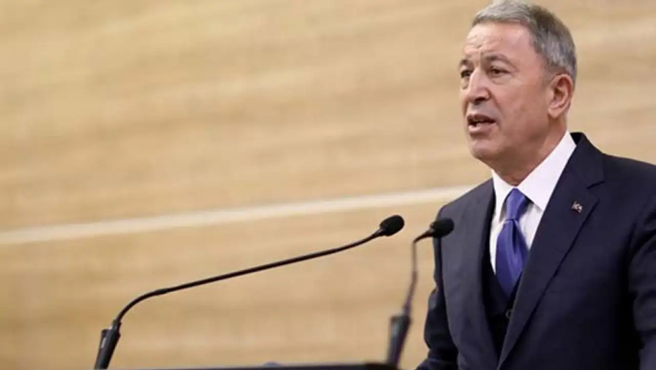 Hulusi Akar'dan Katar'a yönelik saldırıya kınama!