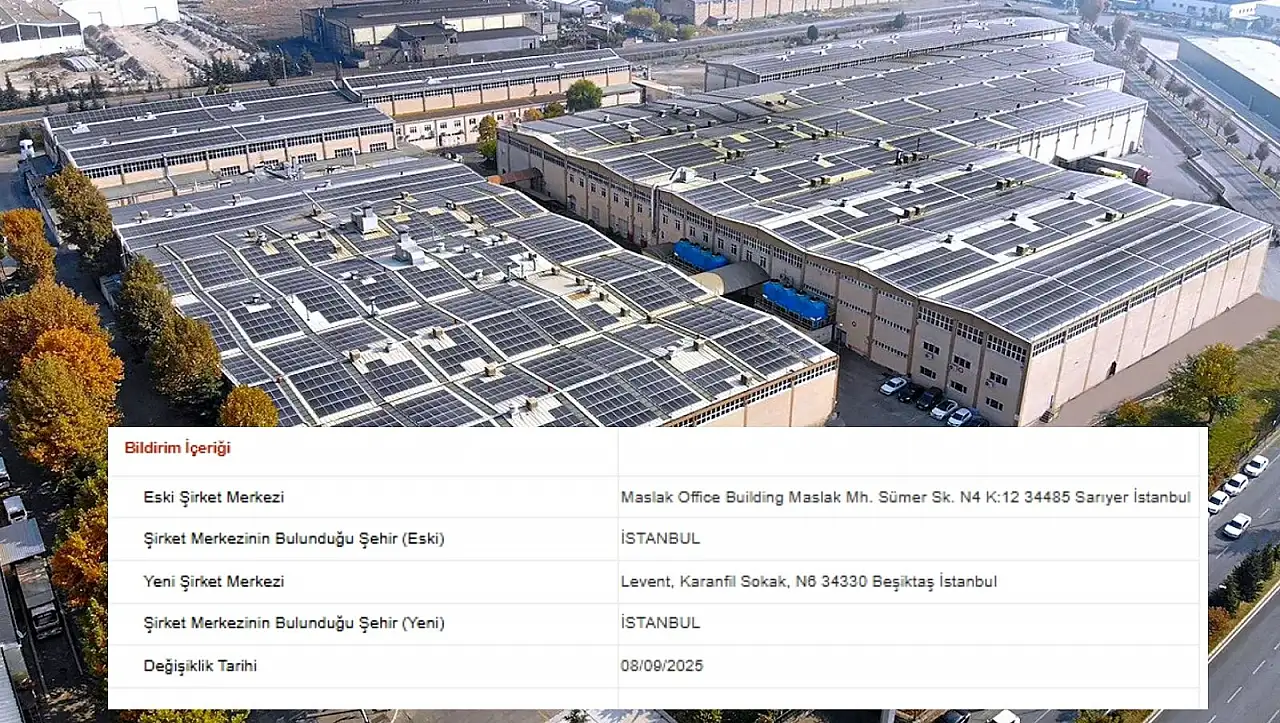 Kayserili dev şirket adresini değiştirdi!