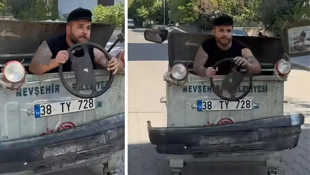 Kayseri plakalı çöp, Nevşehir'i salladı: Kayserililerin tepkisini topladı!