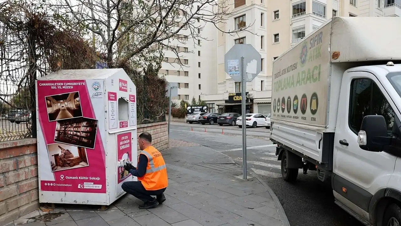 Kayseri'de kıyafet toplama kutularının neden kaldırıldığı belli oldu!
