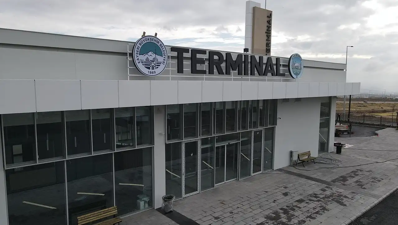 Kayseri'de yeni terminal binası hizmete hazır!