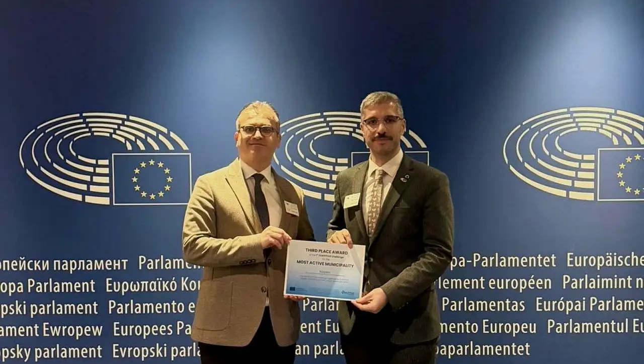 Kayseri'ye Brüksel'den ödül geldi!