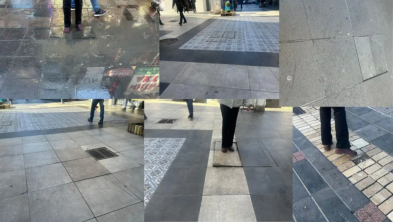 Cumhuriyet Meydanı'nda sorun devam ediyor - Kar gelmeden önlem alınmalı!