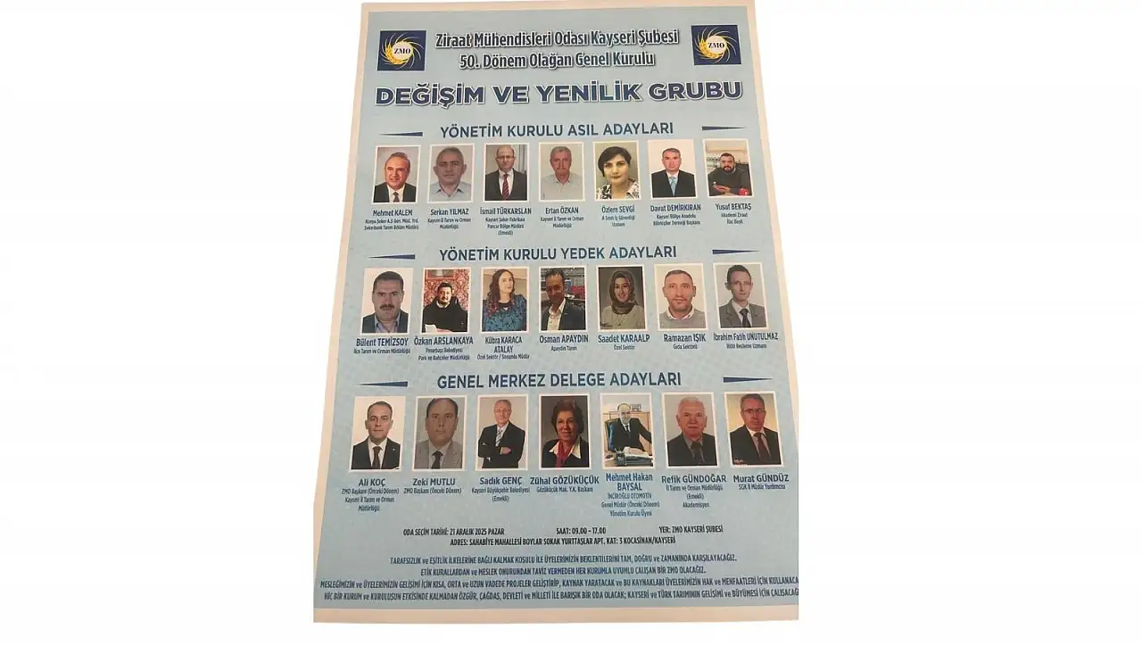 Kayseri'de değişimle aday oldular: 'Koşan, konuşan, kucaklaşan bir ekip olacağız'