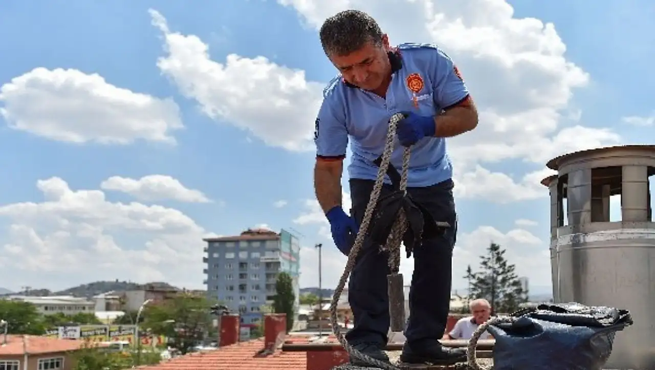 Kayseri'de baca temizliği ücretleri belli oldu