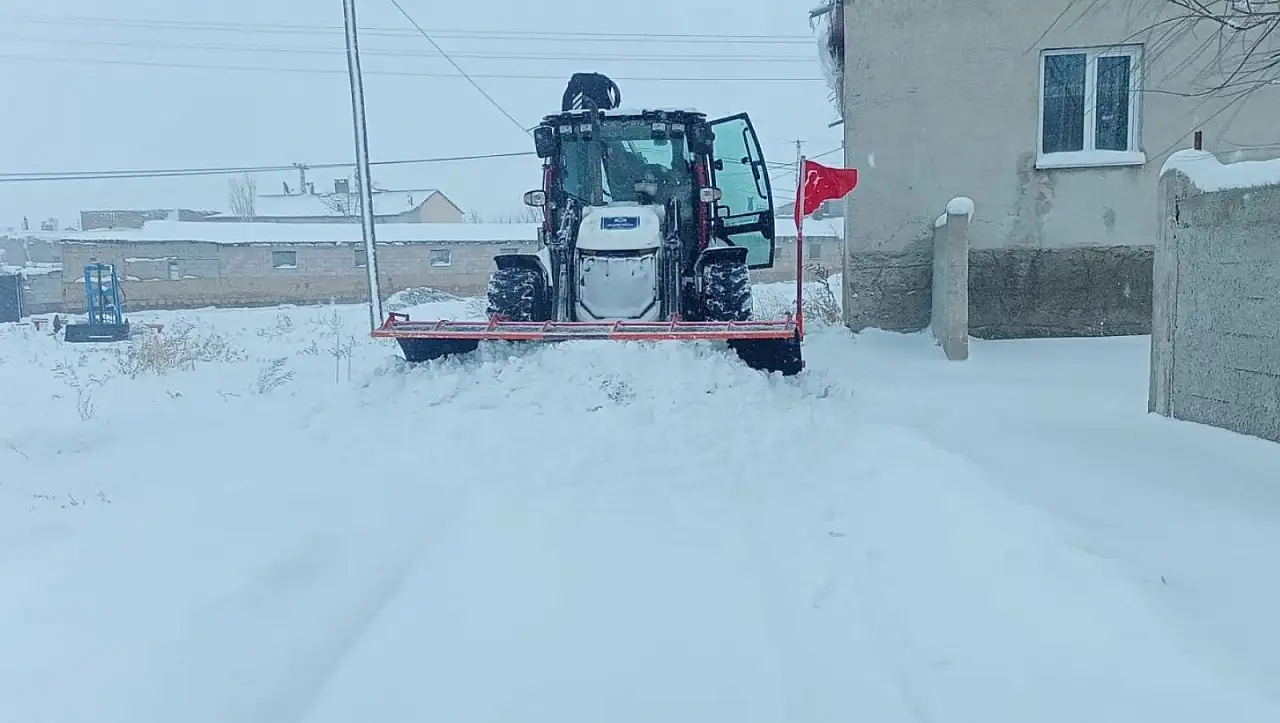 Karla mücadele sürüyor!